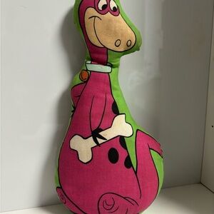 Vintage Flintstones Hand Sewn Dino Plush